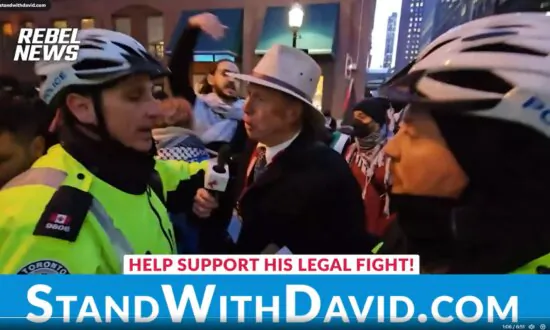 Rebel News Reporter Arrested by Police While Trying to Interview Pro-Palestinian Protesters