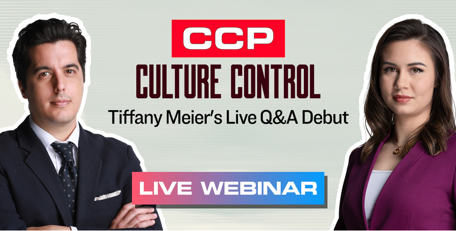 [LIVE 3/19 10:30AM ET] Chinese Censorship Is Being Enforced in America: Special Q&A With Tiffany Meier