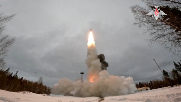 Yars Intercontinental Ballistic Nuclear Missile