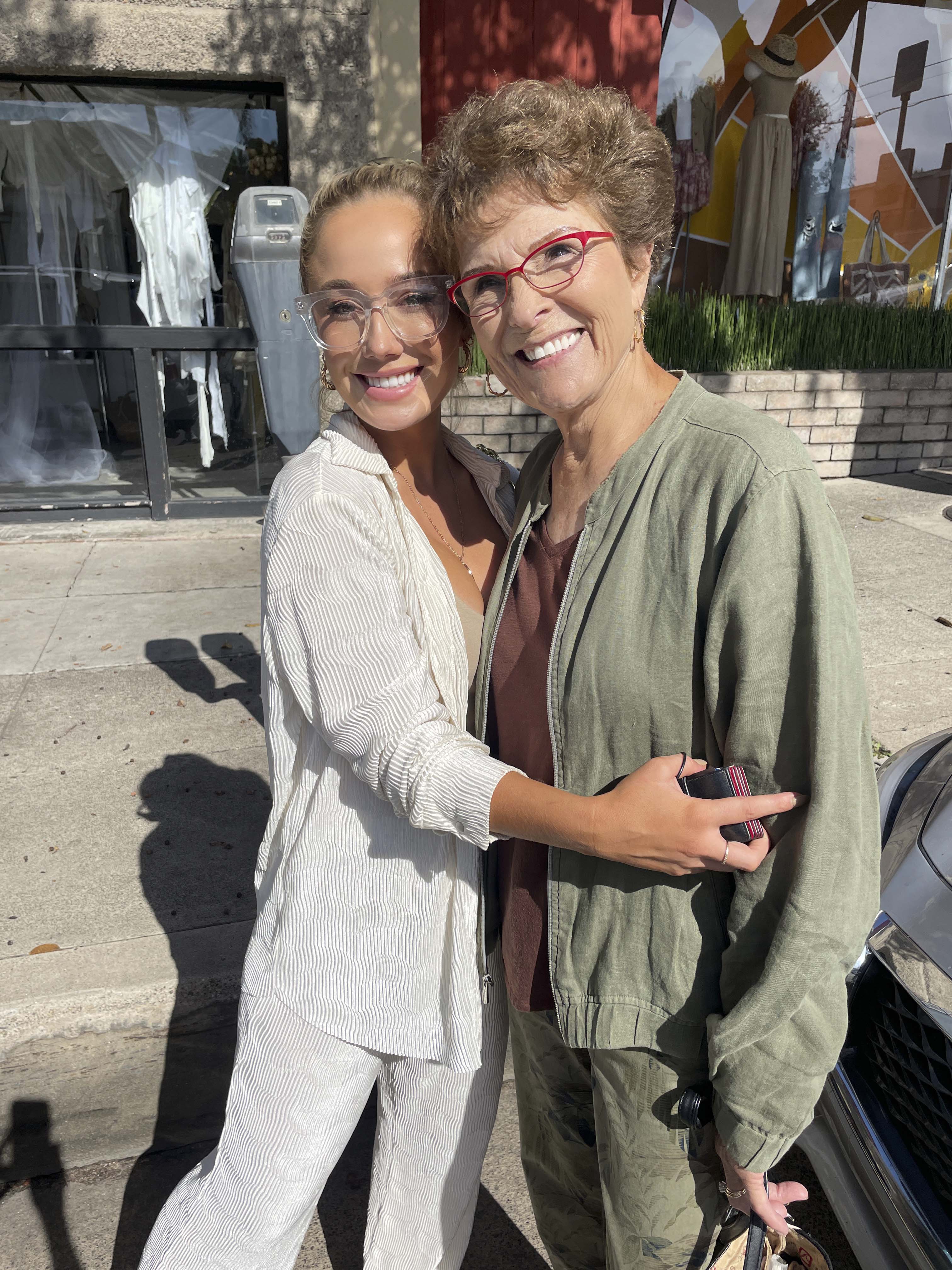 Ms. Jan with her grandmother.