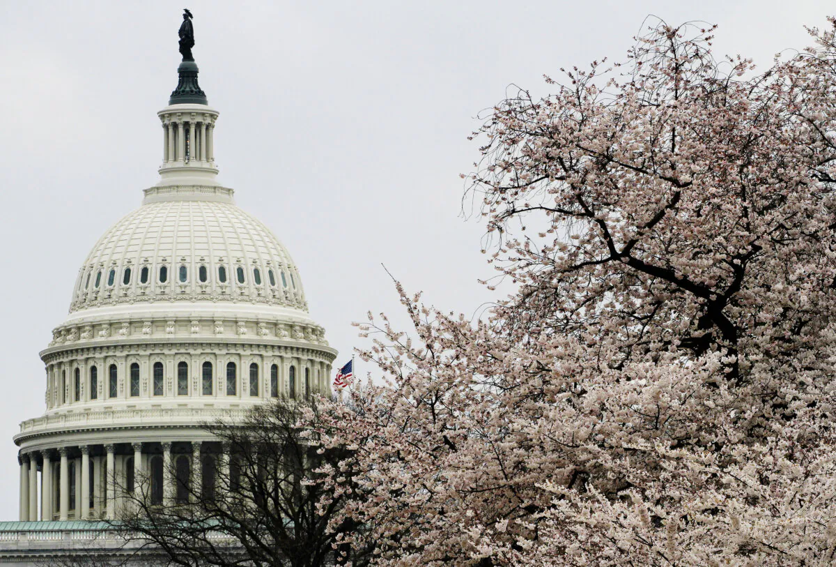 The U.S. Capitol, on March 22, 2023. (Richard Moore/The Epoch Times)