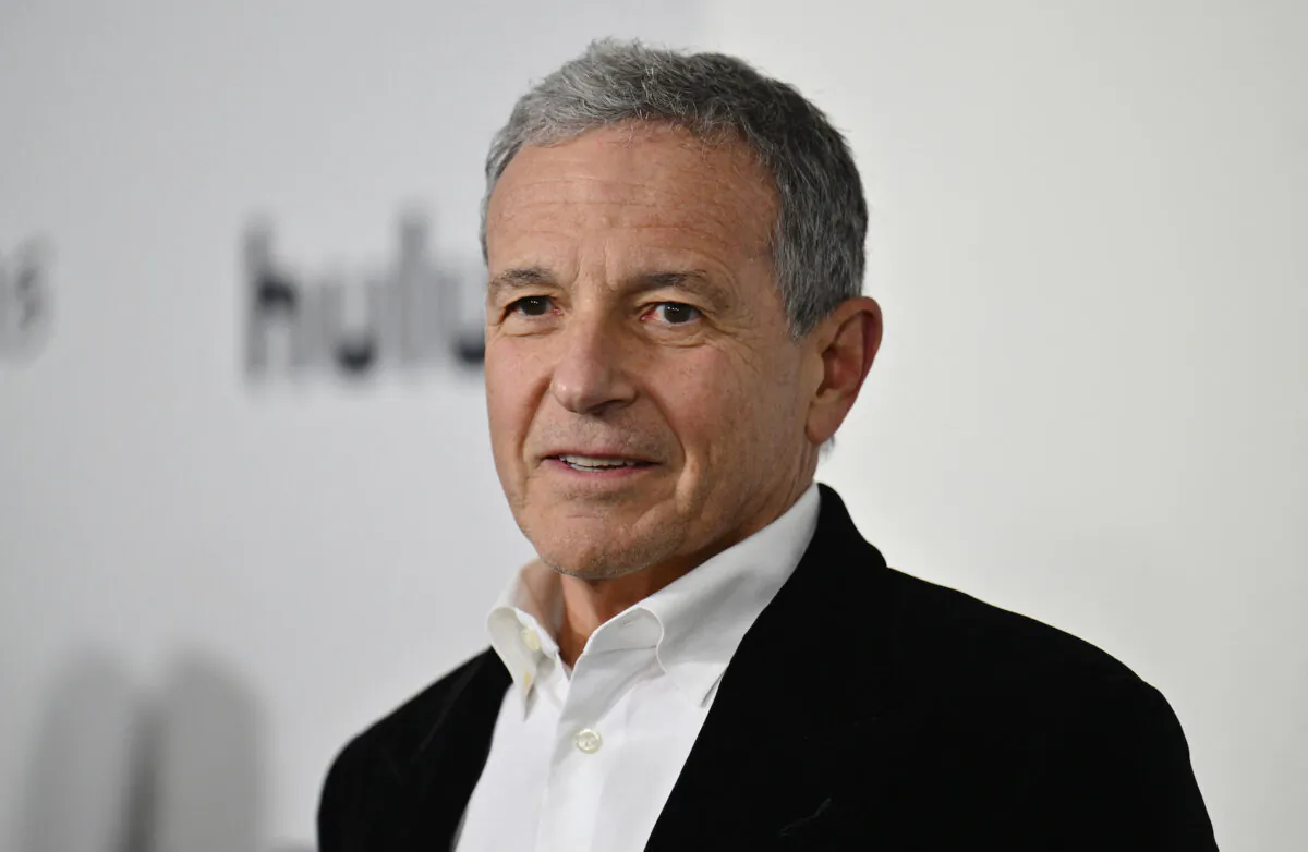 CEO of Disney Bob Iger arrives for FX's "Feud: Capote vs. The Swans" premiere at the Museum of Modern Art in New York, on Jan. 23, 2024. (Angela Weiss/AFP via Getty Images)