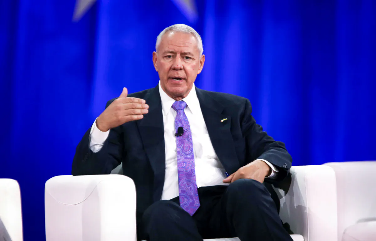 Rep. Ken Buck (R-Colo.) speaks at the Conservative Political Action Conference in Dallas at the Hilton Anatole on Aug. 6, 2022. (Bobby Sanchez/The Epoch Times)