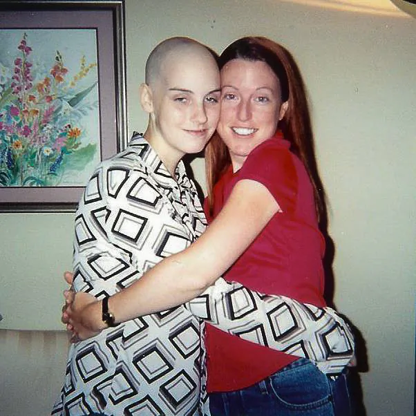 Andrea Wilson Woods (R) and her sister, Adrienne. (Courtesy of Andrea Wilson Woods)