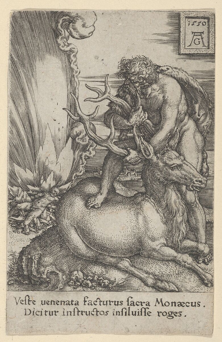 Hercules and the Hind, from The Labors of Hercules