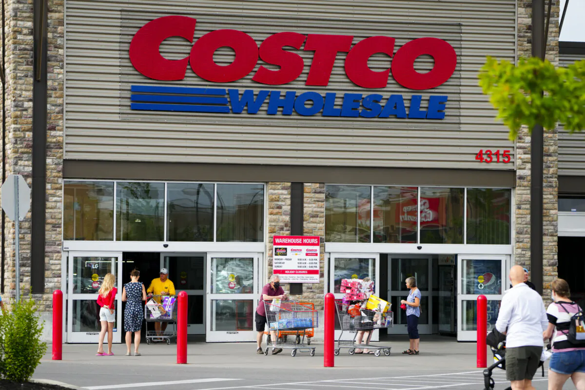A Costco wholesale location in Ottawa on July 11, 2022. (The Canadian Press/Sean Kilpatrick)