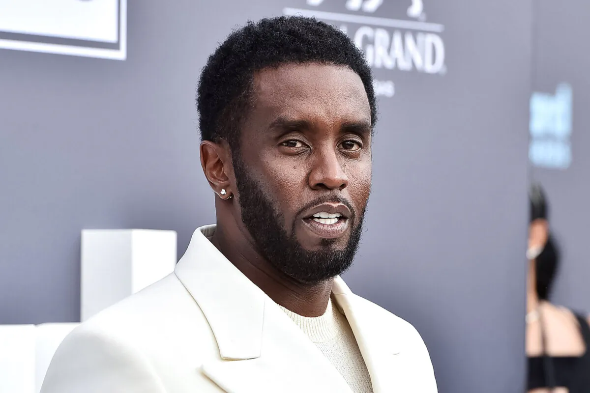 Sean "Diddy" Combs arrives at the Billboard Music Awards in Las Vegas on May 15, 2022. (Jordan Strauss/Invision/AP)
