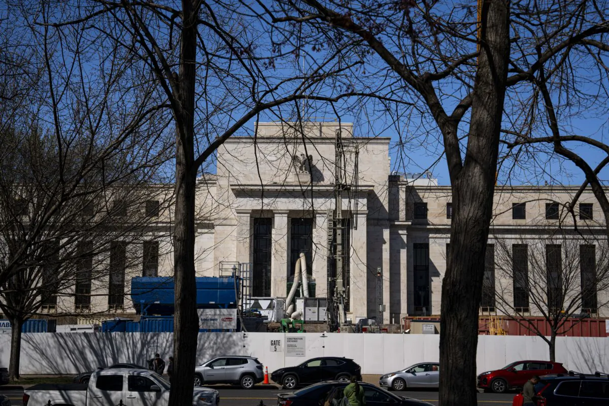 The Federal Reserve System building in Washington on March 25, 2024. (Madalina Vasiliu/The Epoch Times)