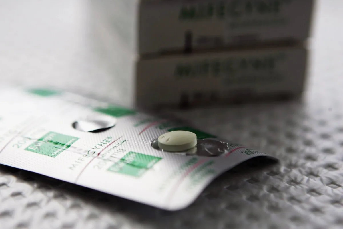 The abortion drug Mifepristone, also known as RU486, is pictured in an abortion clinic in a file photo. (Phil Walter/Getty Images)