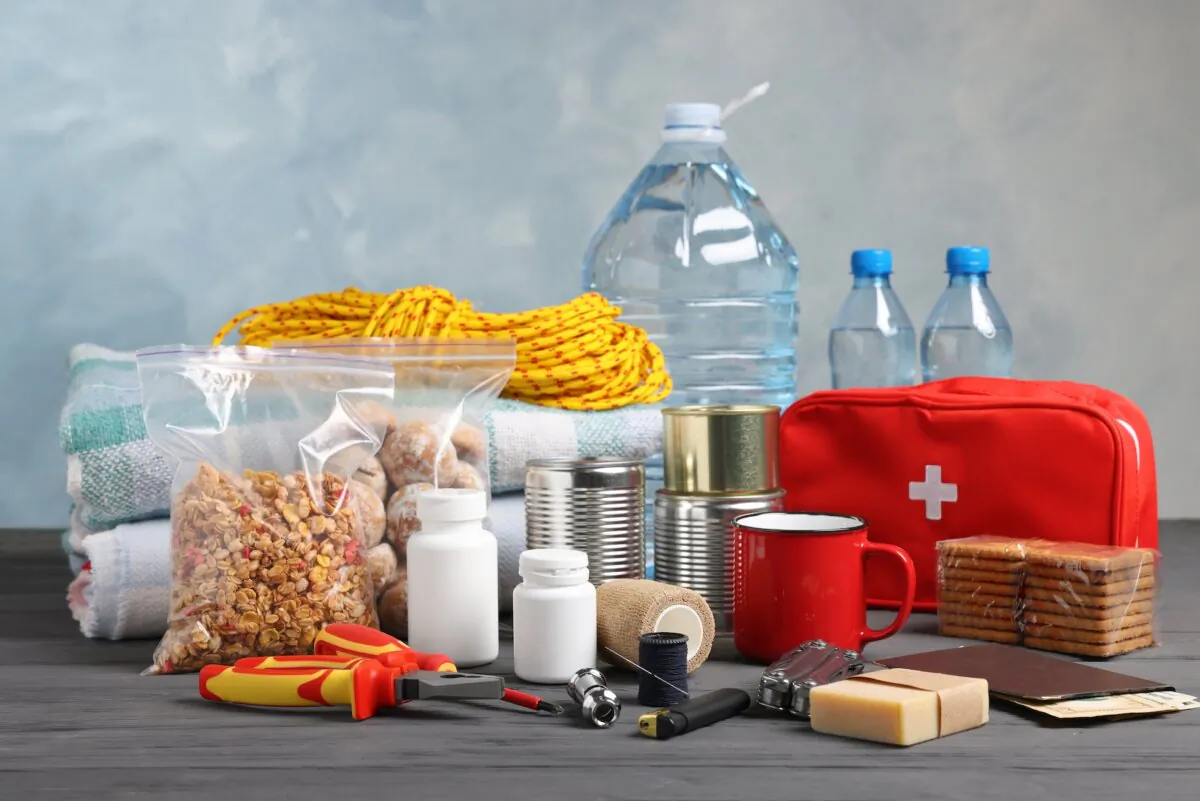 Having a well-stocked emergency kit is crucial for surviving any disaster. (New Africa/Shutterstock)