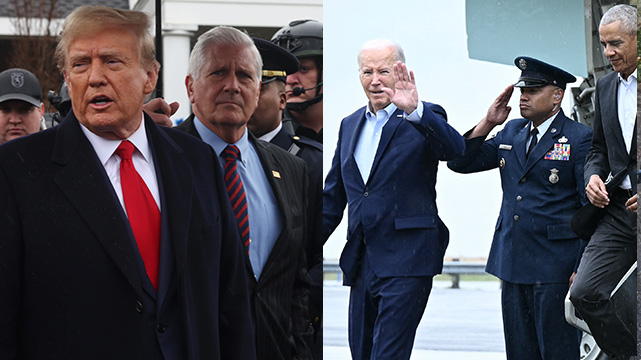 Trump and Biden Visit NYC With Contrasting Agendas