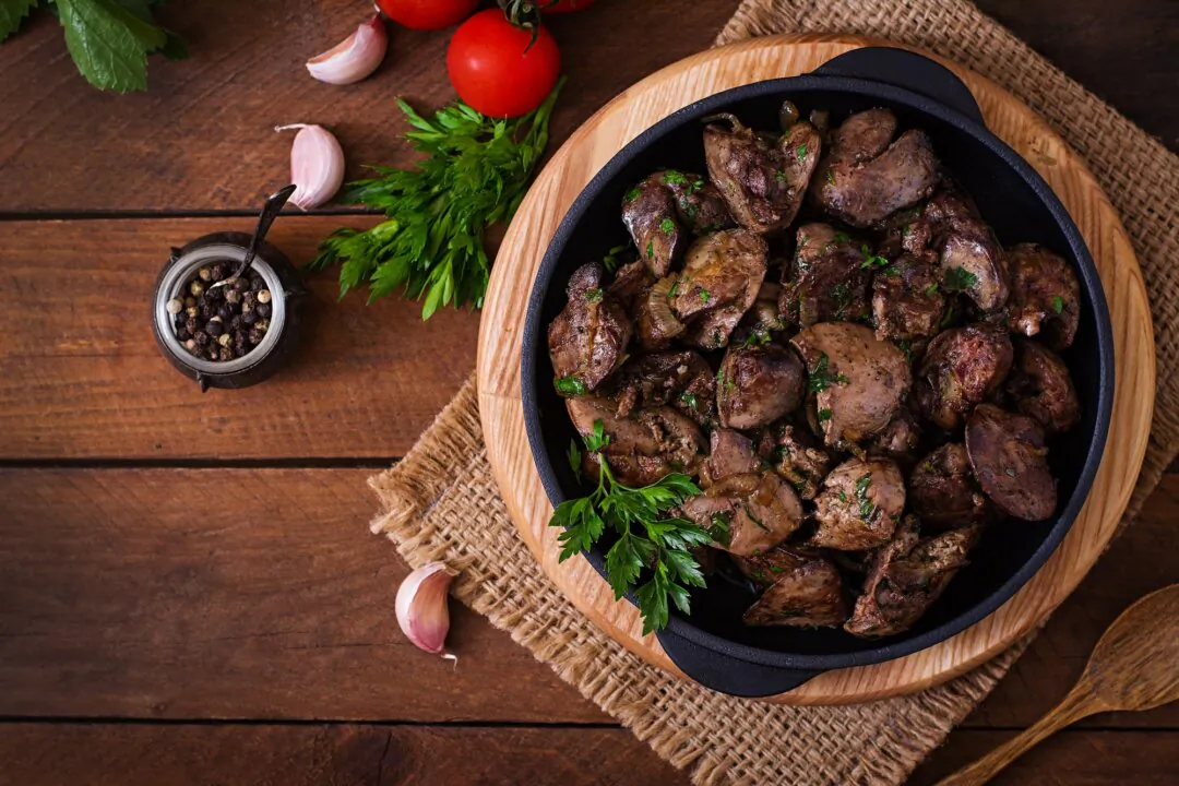 Fried liver and onions. 
(Timolina/Shutterstock)