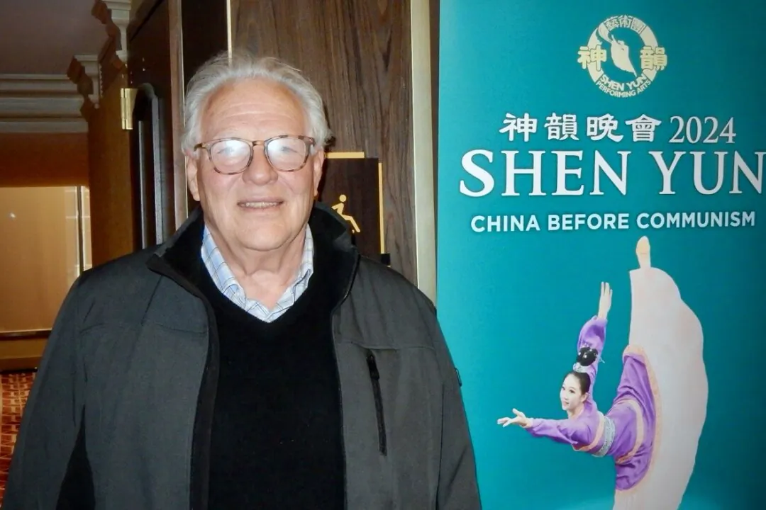 Scott Force attended a Shen Yun Performing Arts performance at the State Theatre New Jersey in New Brunswick on March 28, 2024. (Weiyong Zhu/The Epoch Times)