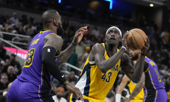 Siakam and Haliburton Combine for 43 Points to Lead Pacers Past Lakers 109–90