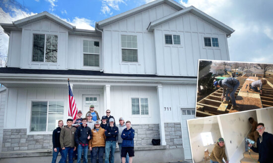 Utah High Schoolers Build New Home in 2 Years in Skills Class—to Become America’s New Tradesmen