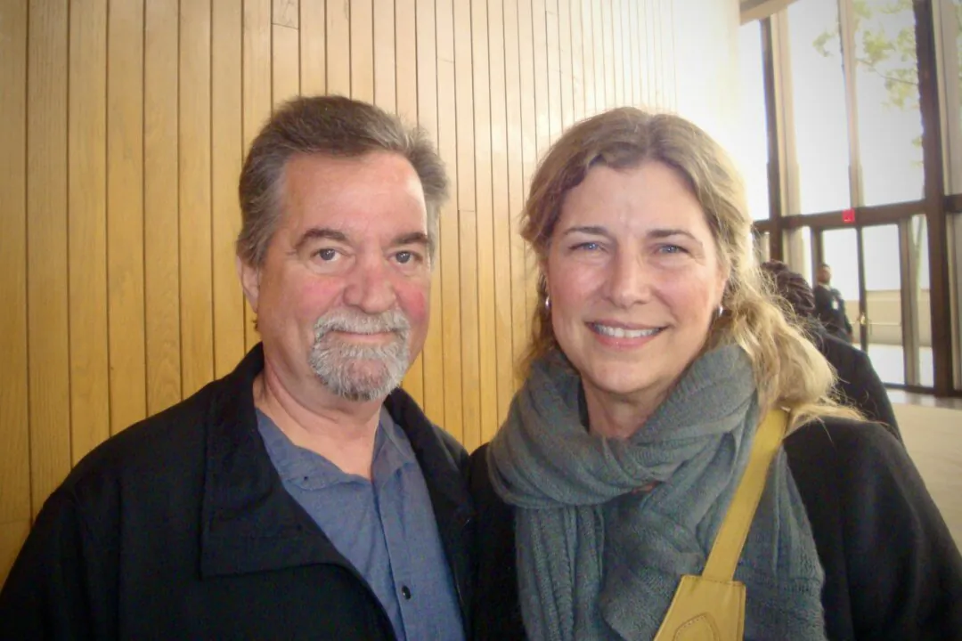 Ken and Laura Nelson enjoyed Shen Yun at the Terrace Theater in Long Beach, California, the afternoon of March 30, 2024. (Tina Deng/The Epoch Times)