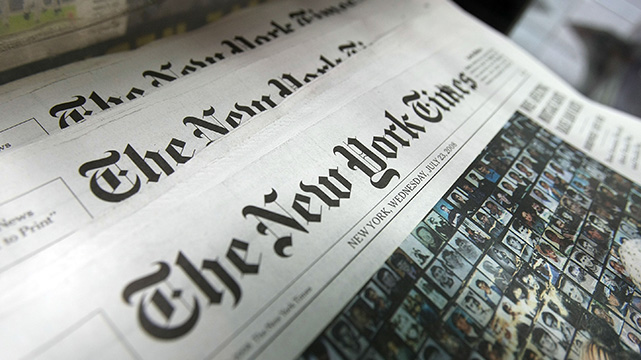 NY Times Lacks Coverage of Falun Gong Persecution: Investigative Report