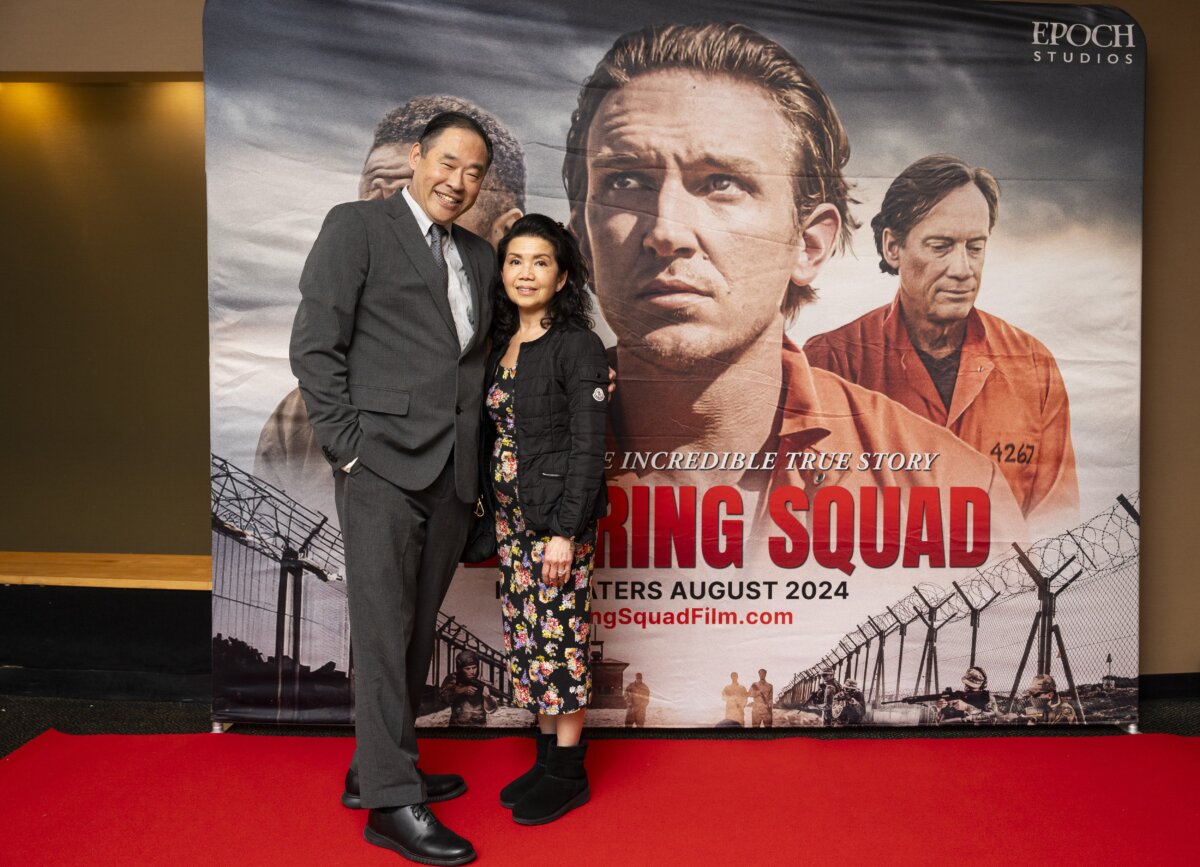 Director Tim Chey and casting director Susan Chey at the Firing Squad screening