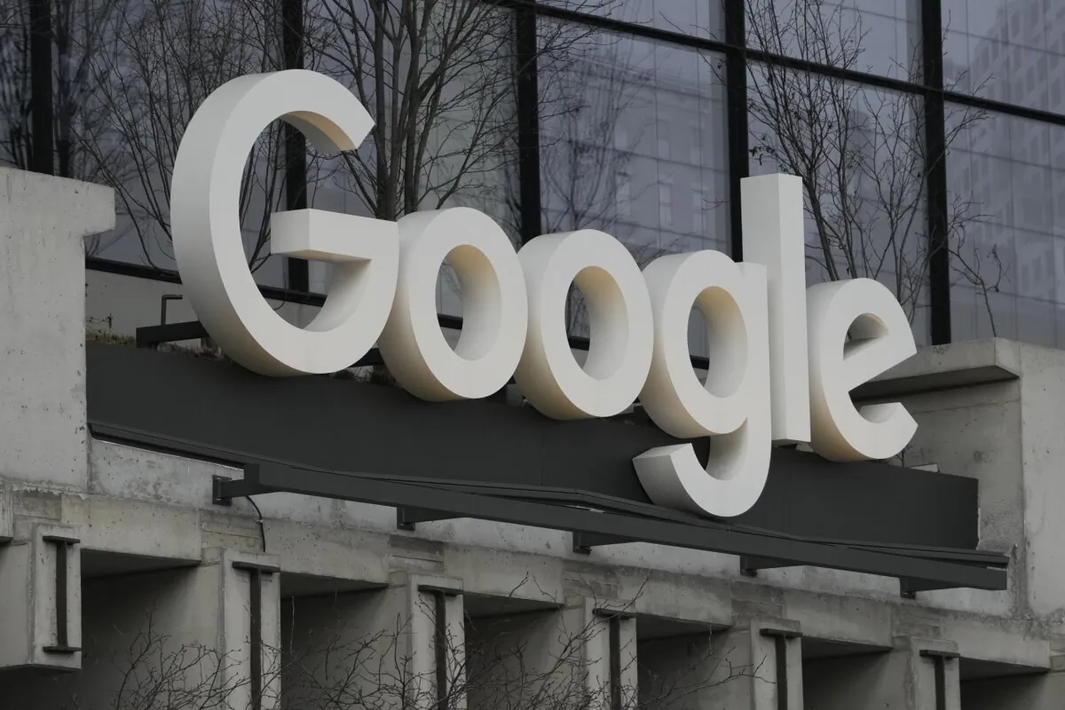 The Google building is seen in New York on Feb. 26, 2024. (Seth Wenig/AP Photo)