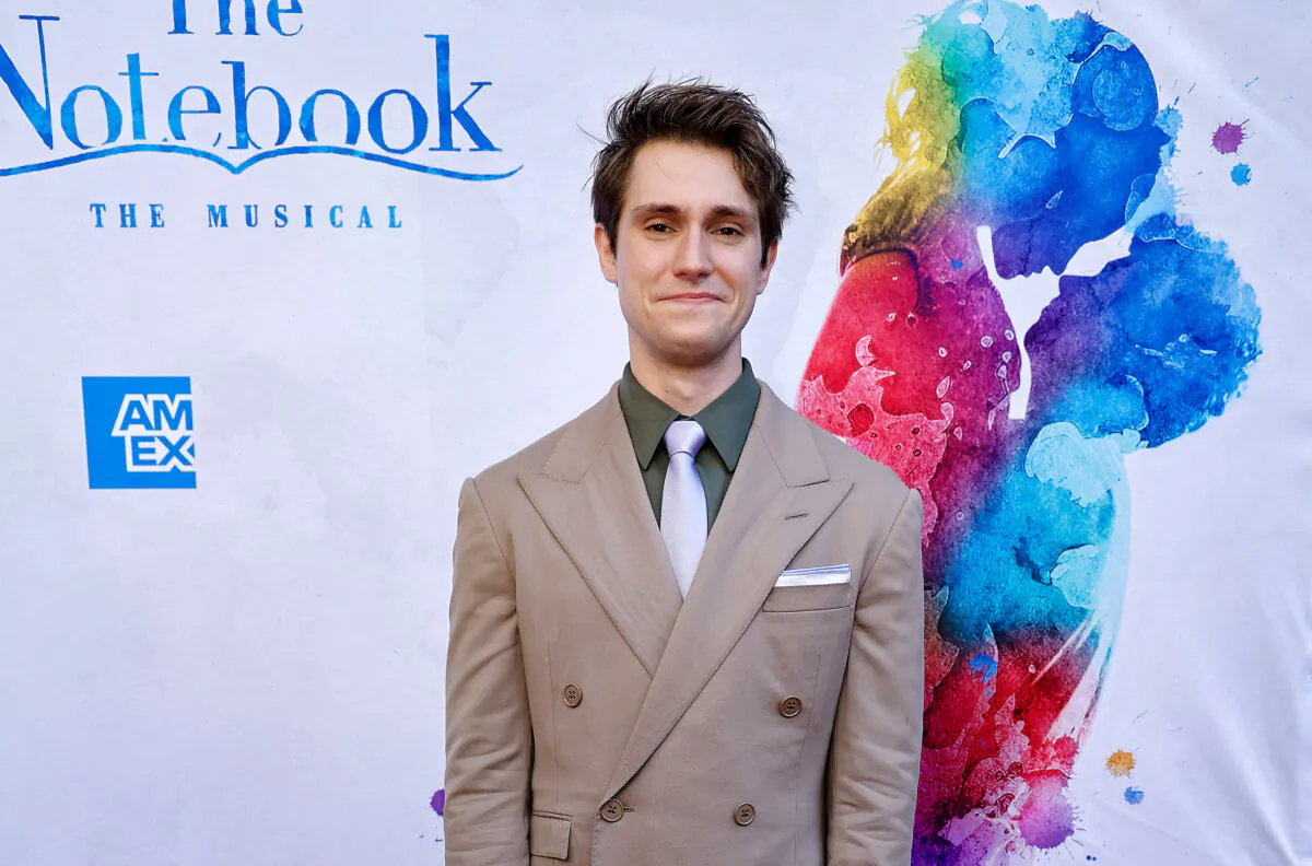 John Cardoza attends "The Notebook" Broadway opening night at Gerald Schoenfeld Theatre in New York City, on March 14, 2024. (John Lamparski/Getty Images)