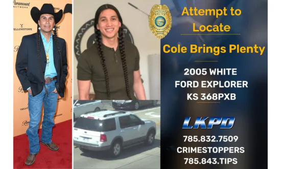 Actor Cole Brings Plenty Goes Missing After Domestic Violence Allegation