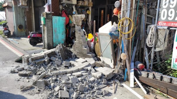 Pictures of the disaster site in Hualien. (Credit to local residents)