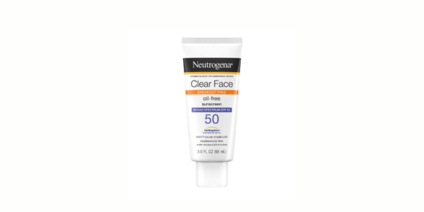 Neutrogena Clear Face Liquid Lotion Sunscreen