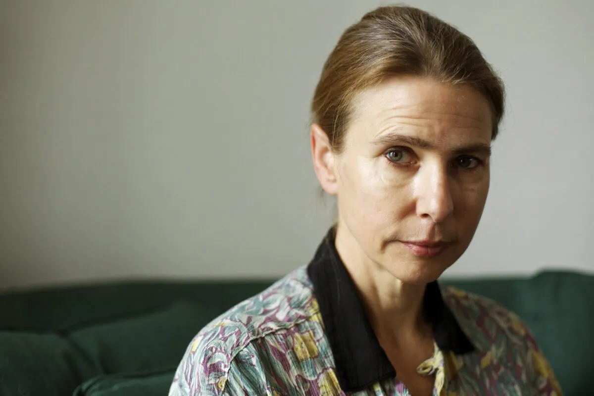 American author and journalist Lionel Shriver poses for a photograph at her home in southeast London on April 27, 2010. (David Azia/AP Photo)