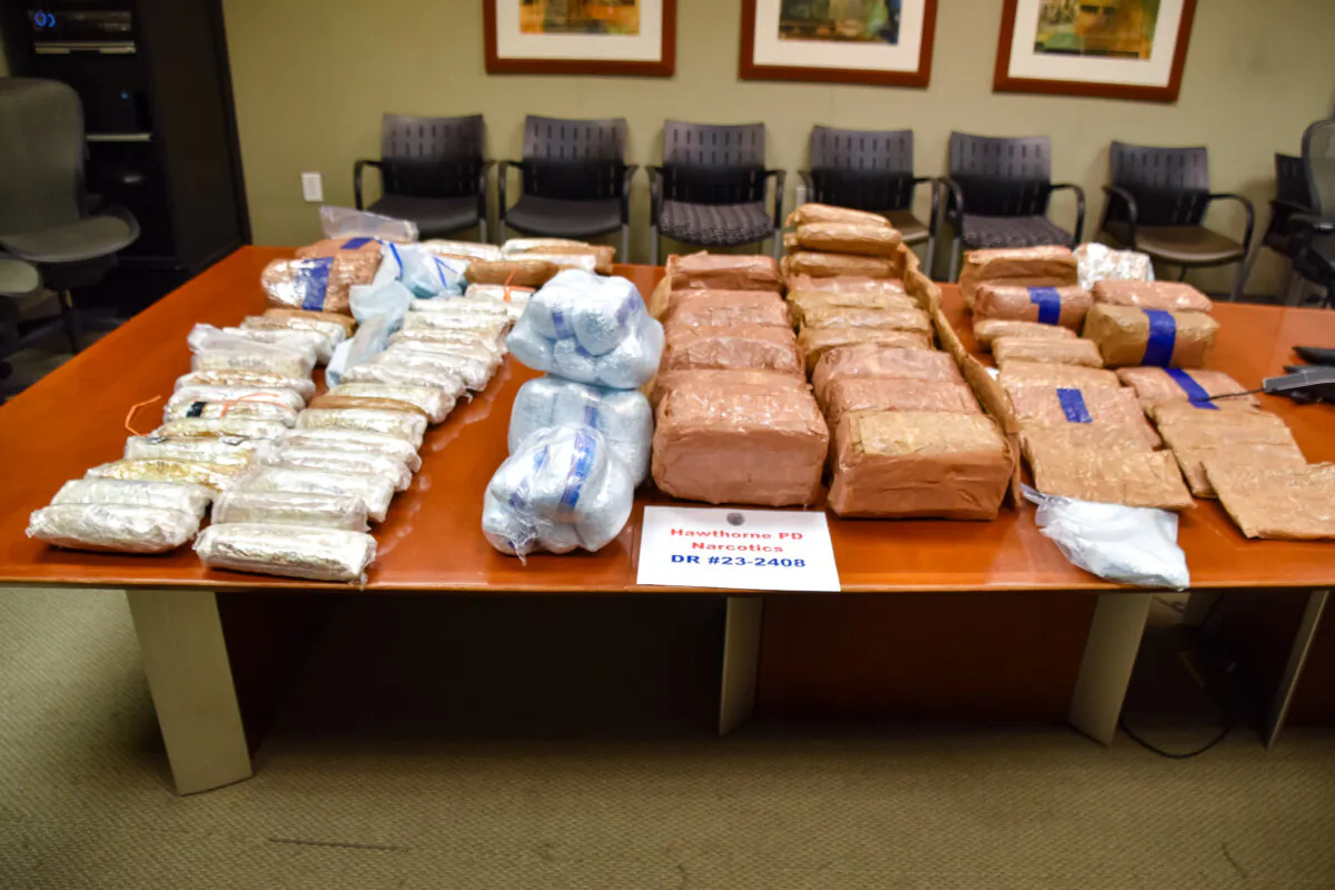 Seized fentanyl pills after the arrest of three distributors from Sinaloa, Mexico. (U.S. Attorney's Office)