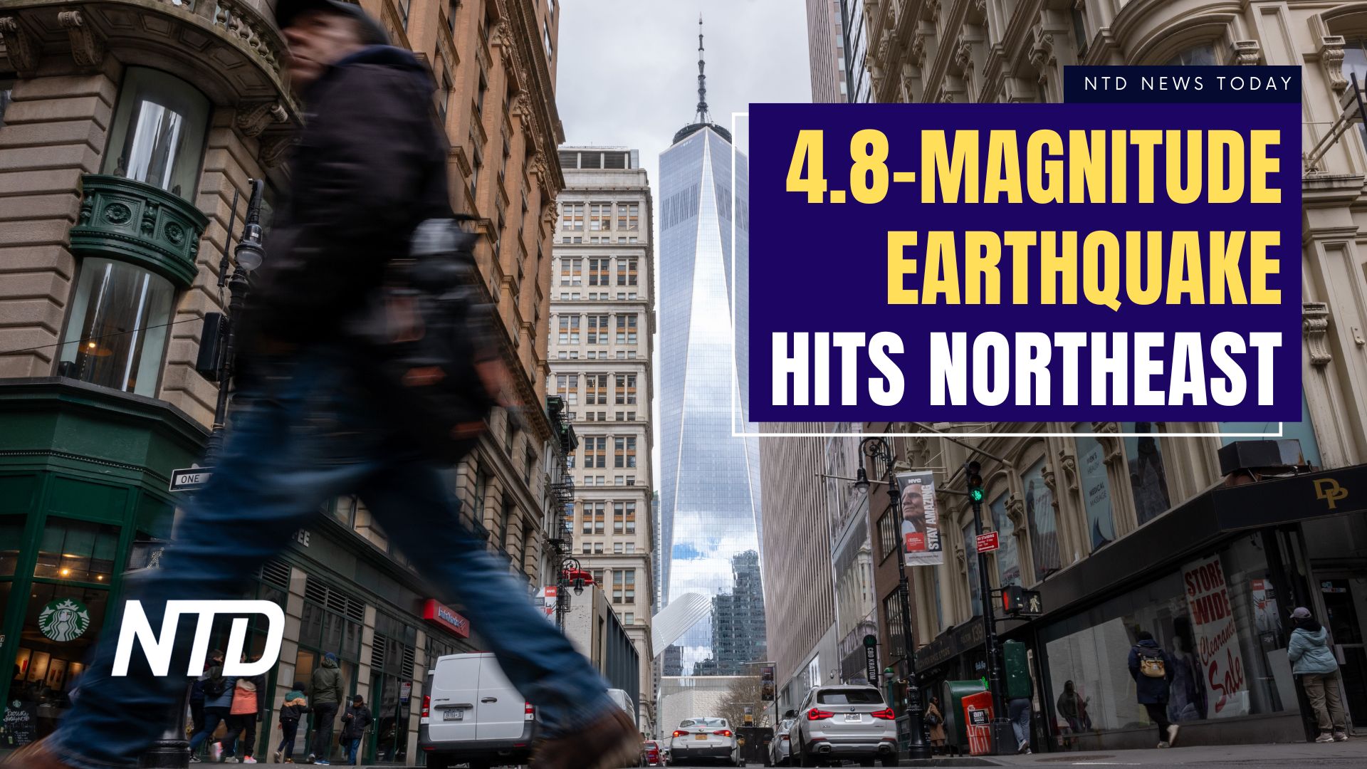 Ntd News Today (april 5): 4.8-magnitude Earthquake Shakes Northeast 