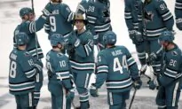 William Eklund Nets Hat Trick With OT Goal, and Devin Cooley Gets First Win as Sharks Beat Blues 3–2