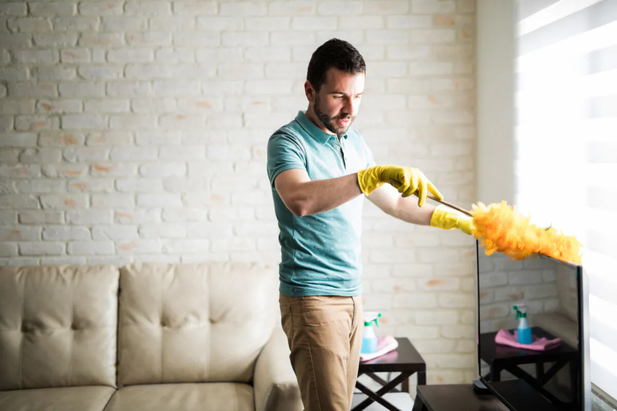 A little light-intensity activity, like spring cleaning, is a first step toward better health. (Dreamstime/TNS)