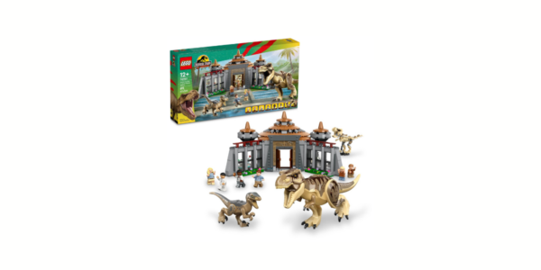 LEGO Jurassic Park Visitor Center: T. rex & Raptor Attack