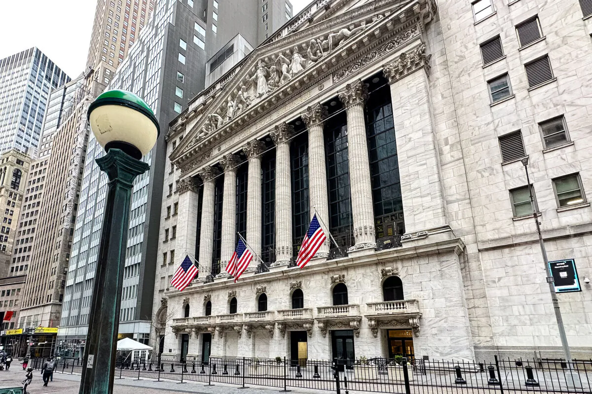 The New York Stock Exchange, on Feb. 21, 2024. (Peter Morgan/AP Photo)
