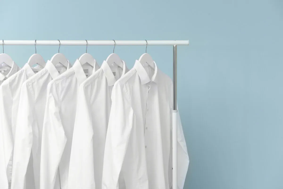 Keep your white clothing crisp and bright. (Pixel-Shot/Shutterstock)