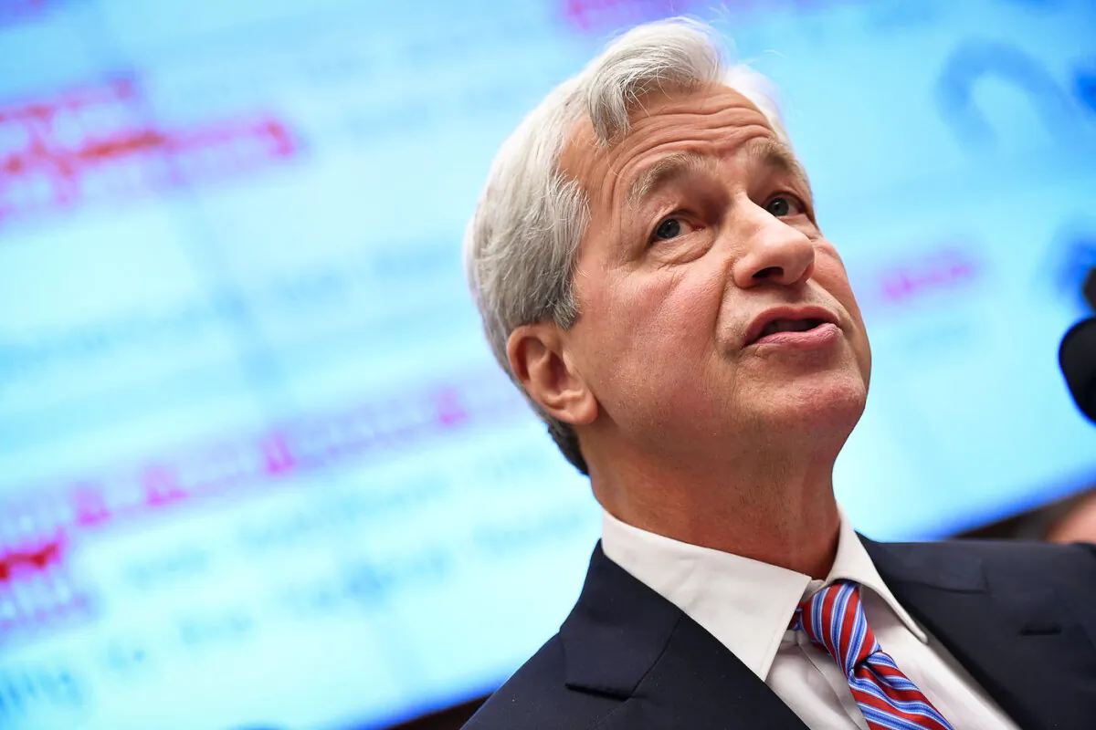 JP Morgan Chase CEO Jamie Dimon testifies before the House Financial Services Committee on Capitol Hill in Washington, on April 10, 2019. (Mandel Ngan/AFP via Getty Images)