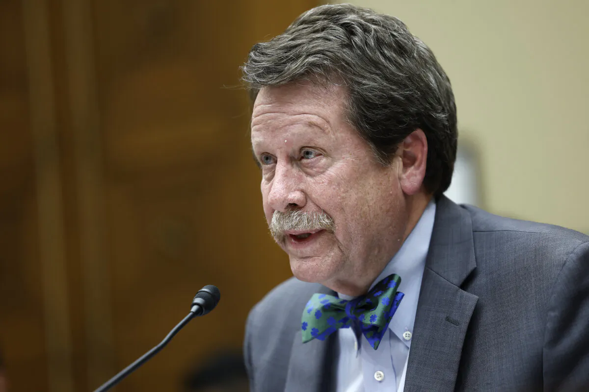 Food and Drug Administration Commissioner Dr. Robert Califf testifies to a House of Representatives committee in Washington, on April 11, 2024. (Anna Moneymaker/Getty Images)