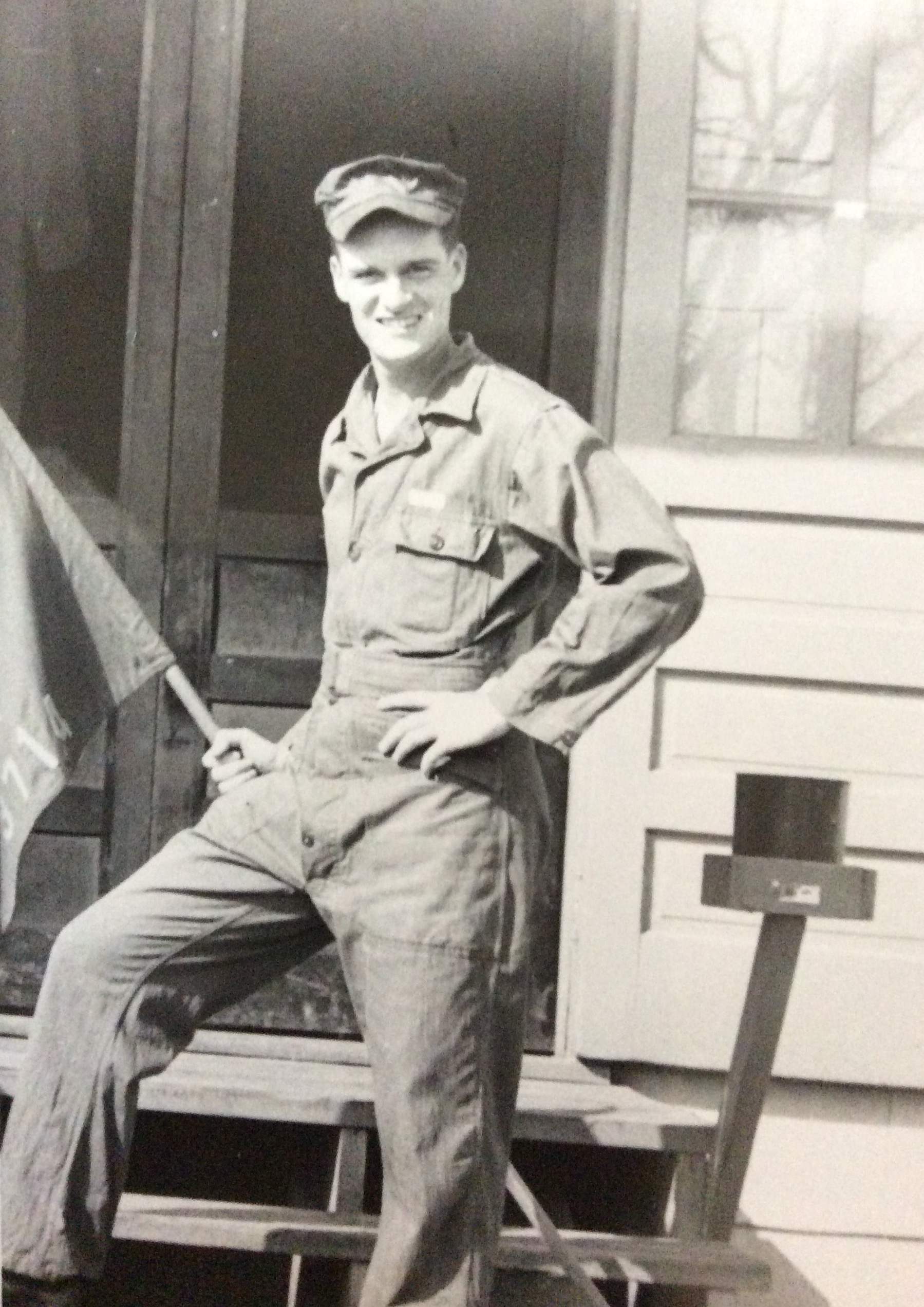 Pop was enlisted in the Air Force at the age of 19.
