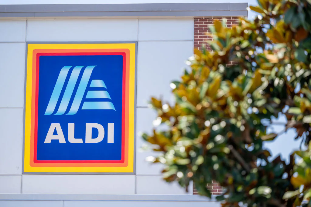 An Aldi supermarket is seen in Pflugerville, Texas, on Aug. 17, 2023. (Brandon Bell/Getty Images)