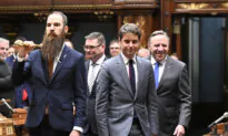 French PM in Quebec: News Conference With Premier at Legislature