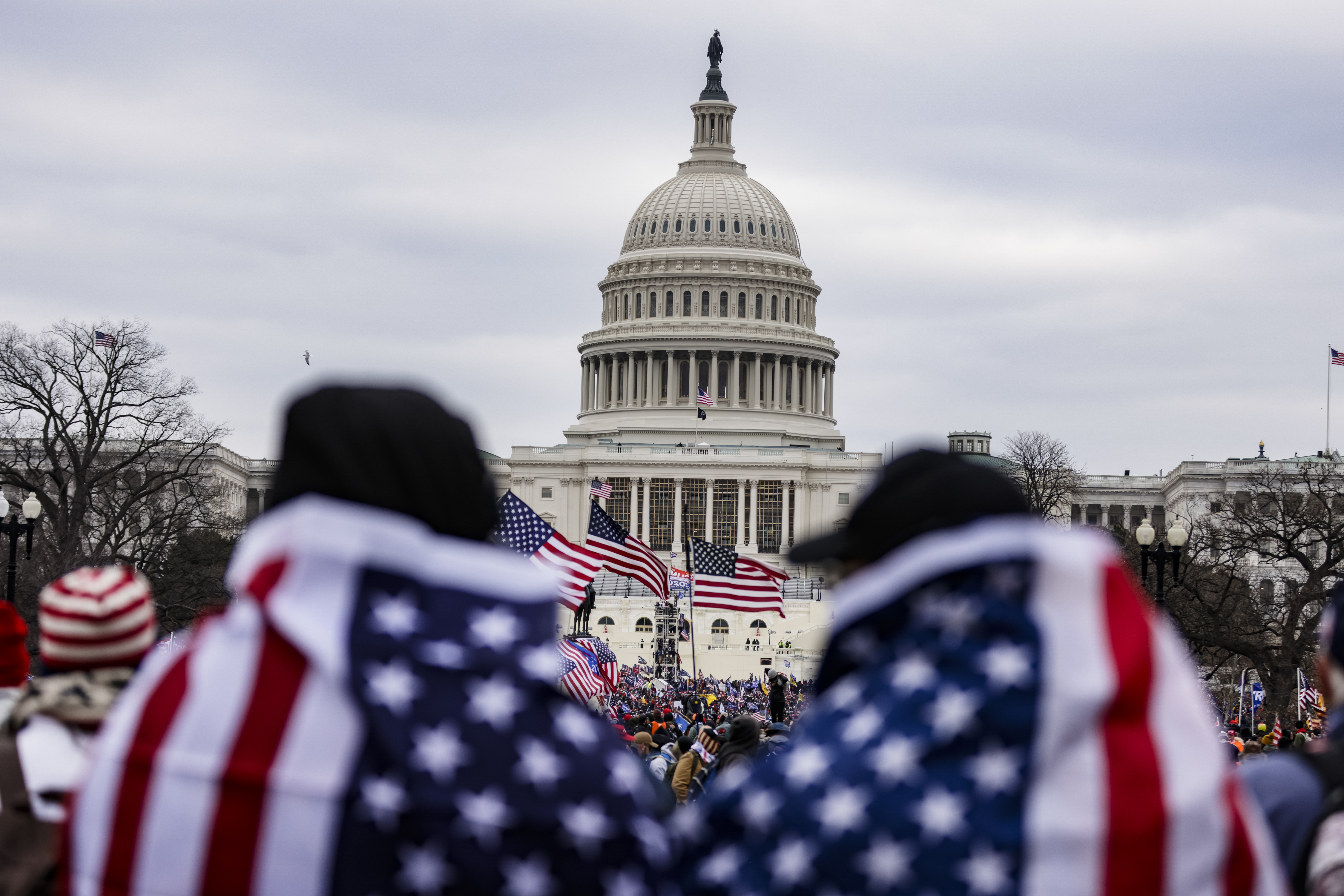 Trump Supporters Hold Stop The Steal Rally In Dc Amid Ratification Of Presidential Election