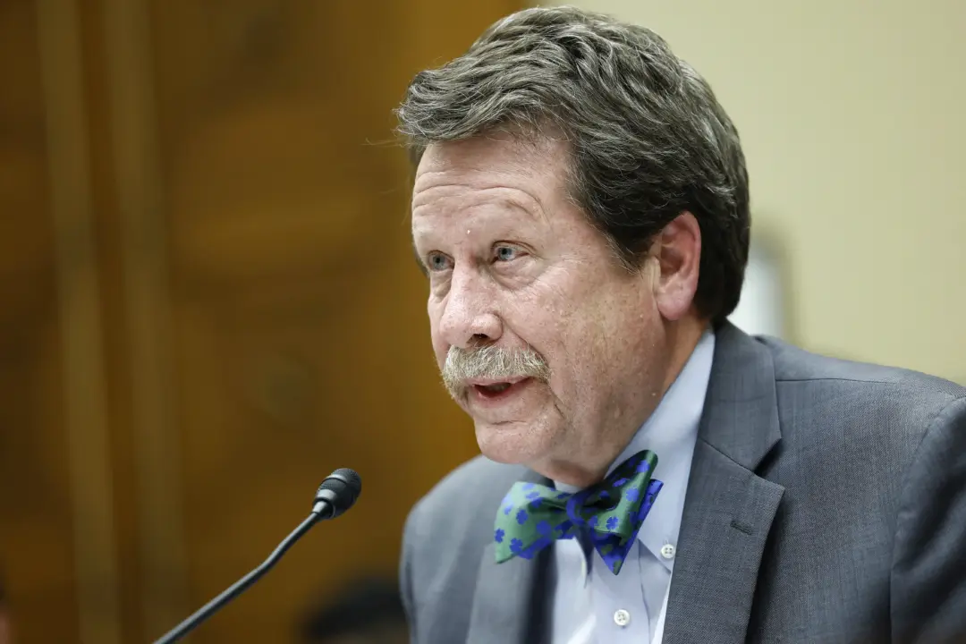 Food and Drug Administration Commissioner Dr. Robert Califf testifies to a House of Representatives committee in Washington on April 11, 2024. (Anna Moneymaker/Getty Images)