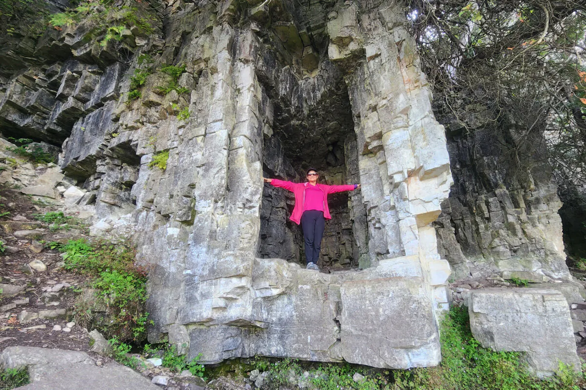 The 2-mile Eagle Trail loop in Peninsula State Park near Ephraim in Door County, Wisconsin, leads to some unusual discoveries. (Photo courtesy of Doug Hansen)