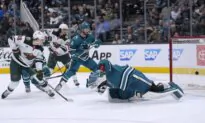 Liam Ohgren Scores His 1st Career Goal to Lead the Wild Past the Sharks 6–2