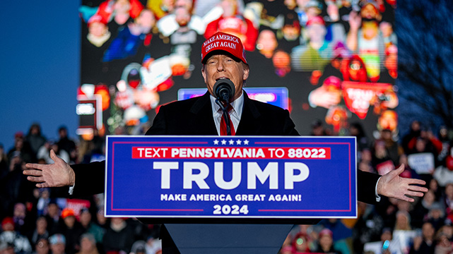 Trump's Full Speech at Rally in Schnecksville, Pennsylvania