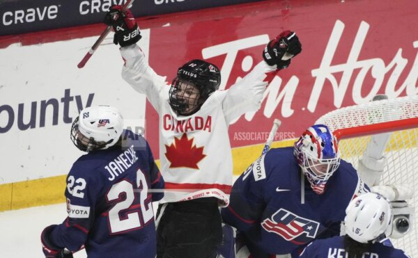Canadian Women Beat US in World Hockey Championship to Win Gold