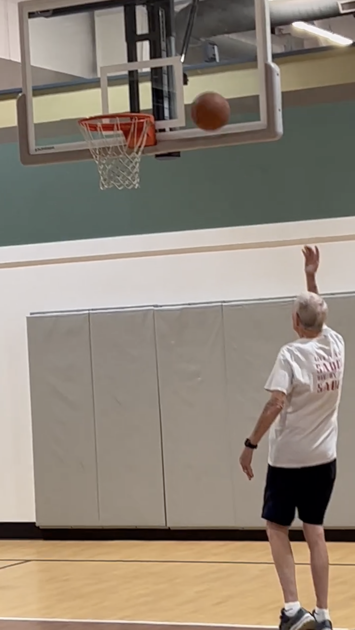 Pop has loved sports since his youth.