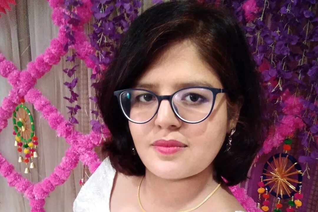 Akanksha Singh during a family function. "This is picture was clicked at a time in my life when I became confident in my own skin." (Photo courtesy of Akanksha Singh)