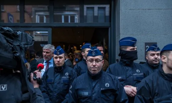 Police Block Conservative Conference Attended by Nigel Farage, Viktor Orban in Brussels