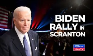Biden Campaigns in Scranton, Pennsylvania